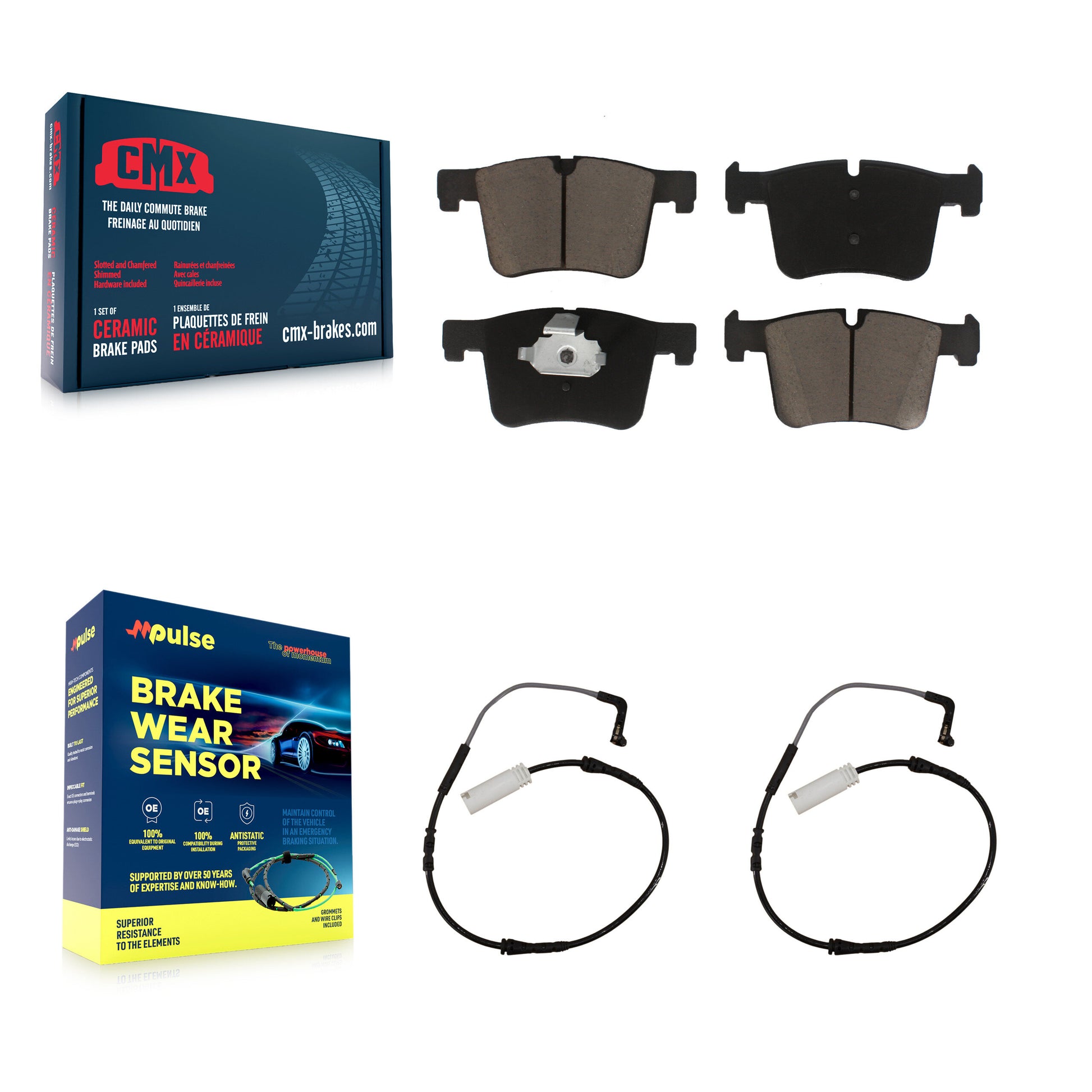 CMX KCW-100717 Disc Brake Pad for 2012 BMW 328i - Front product image
