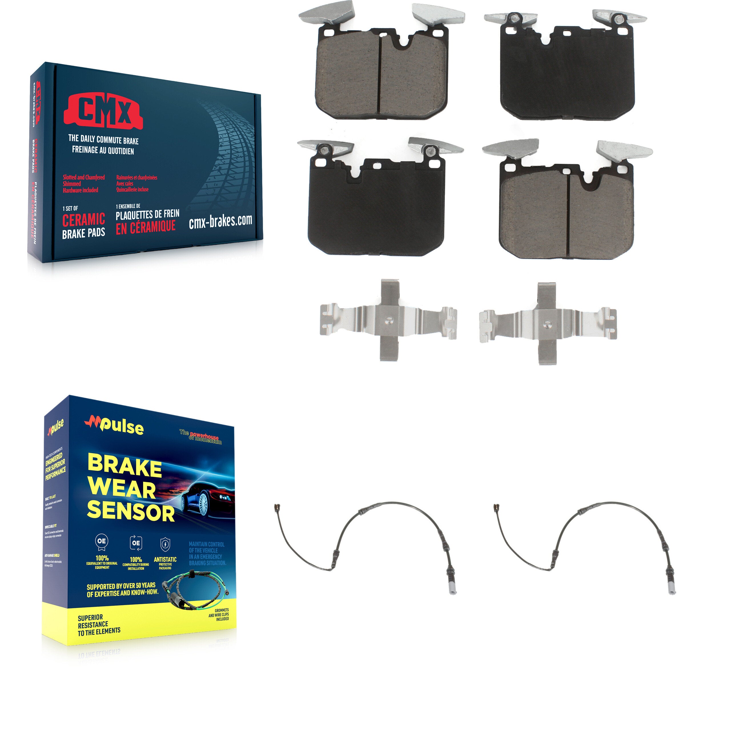 CMX KCW-100719 Disc Brake Pad for 2012-2021 BMW M2, BMW 430i, BMW 440i & more - Front product image