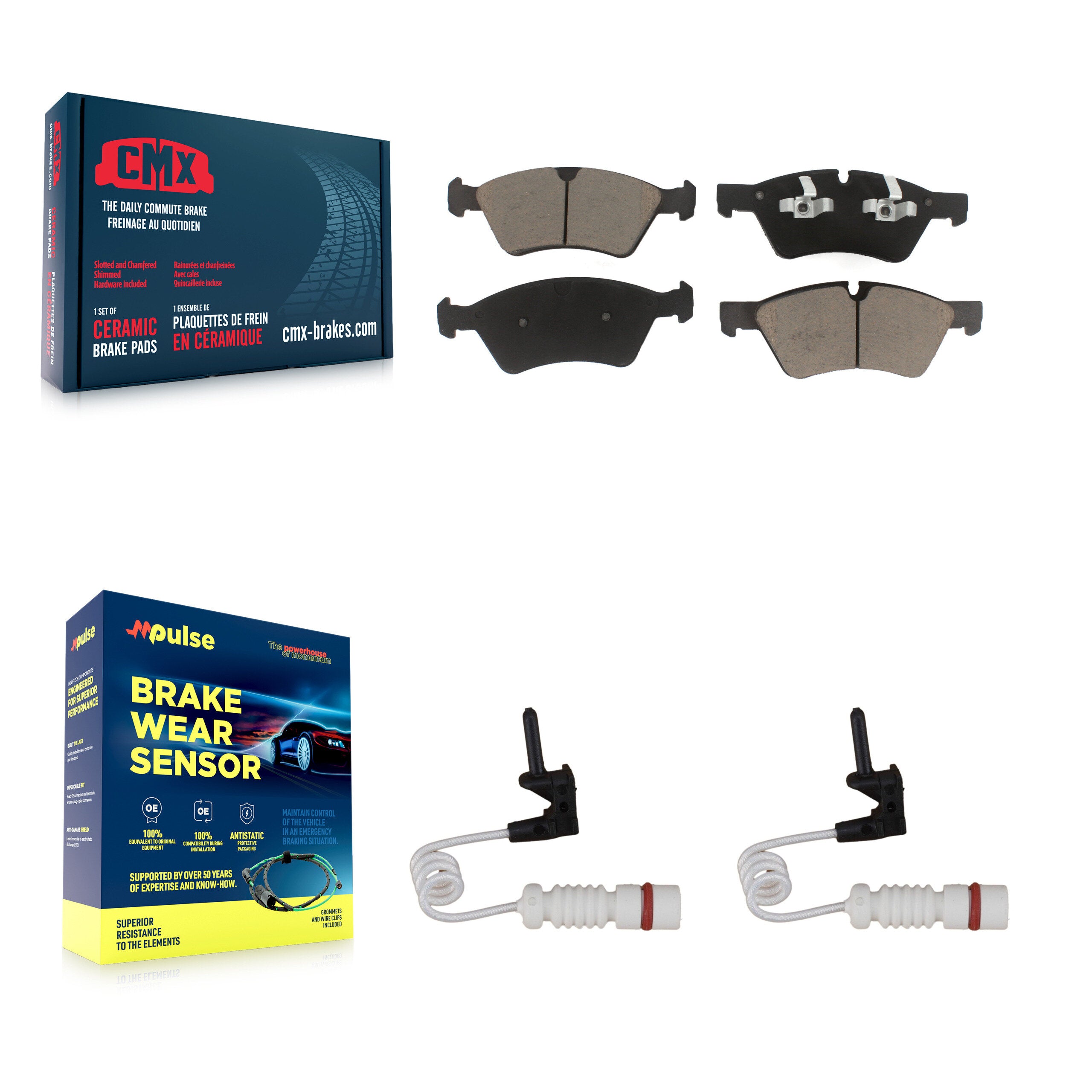 CMX KCW-100736 Disc Brake Pad for 2008 Mercedes-Benz G55 AMG - Front product image