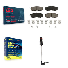 CMX KCW-100821 Disc Brake Pad for 2000 Mercedes-Benz C43 AMG - Rear product image