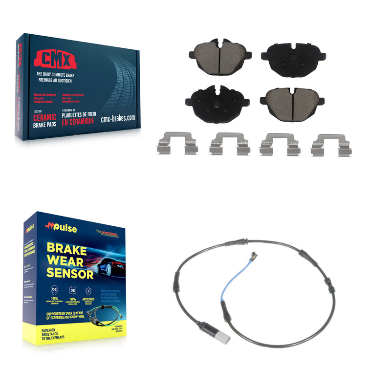 CMX KCW-100829 Disc Brake Pad for 2011-2016 BMW 535d, BMW 535d xDrive, BMW 535i & more - Rear product image