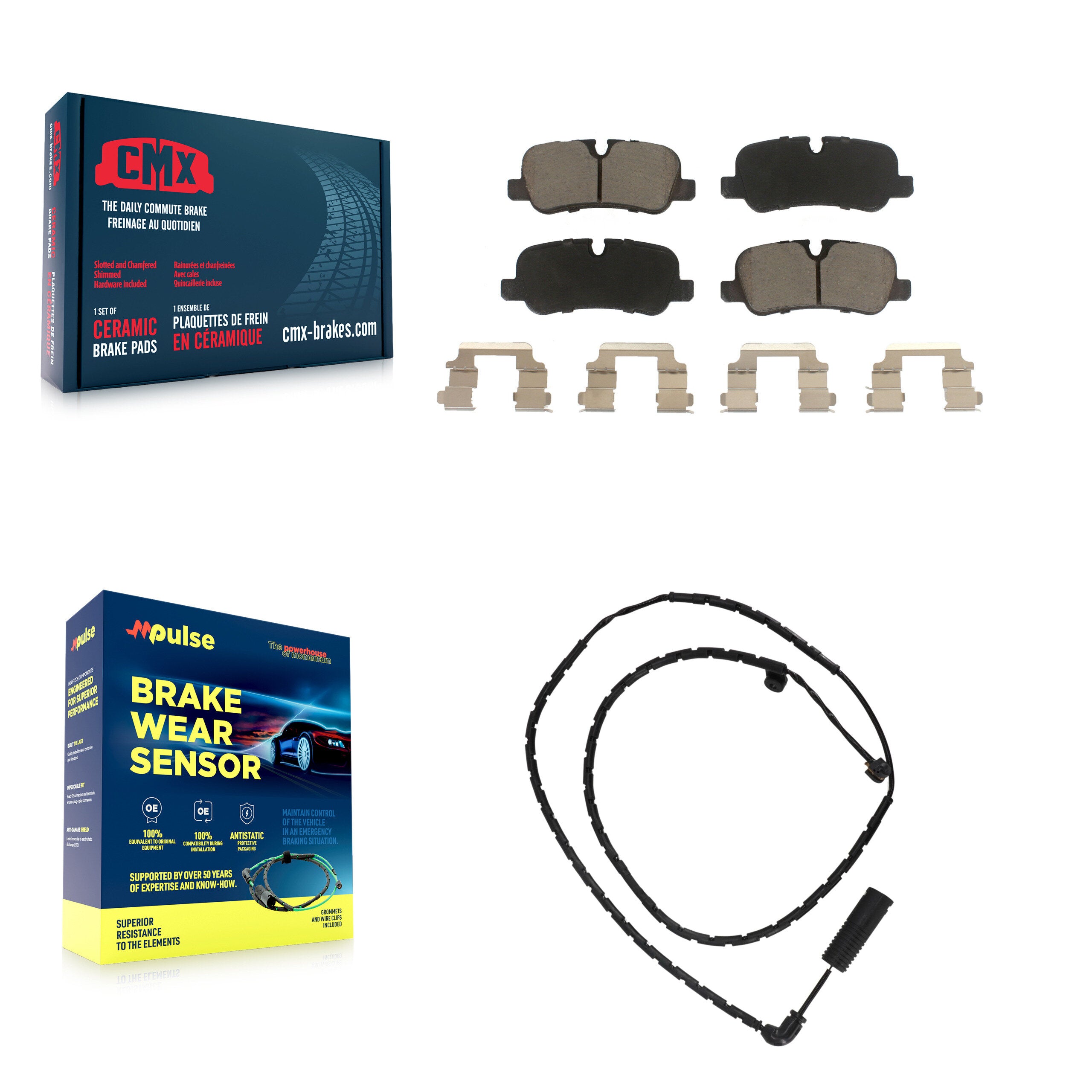 CMX KCW-100866 Disc Brake Pad for 2011 Land Rover Range Rover - Rear product image