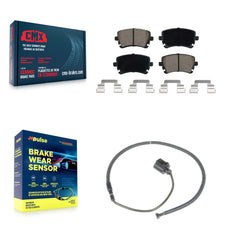 CMX KCW-100876 Disc Brake Pad for 2004-2011 Audi S6, Volkswagen Phaeton - Rear product image