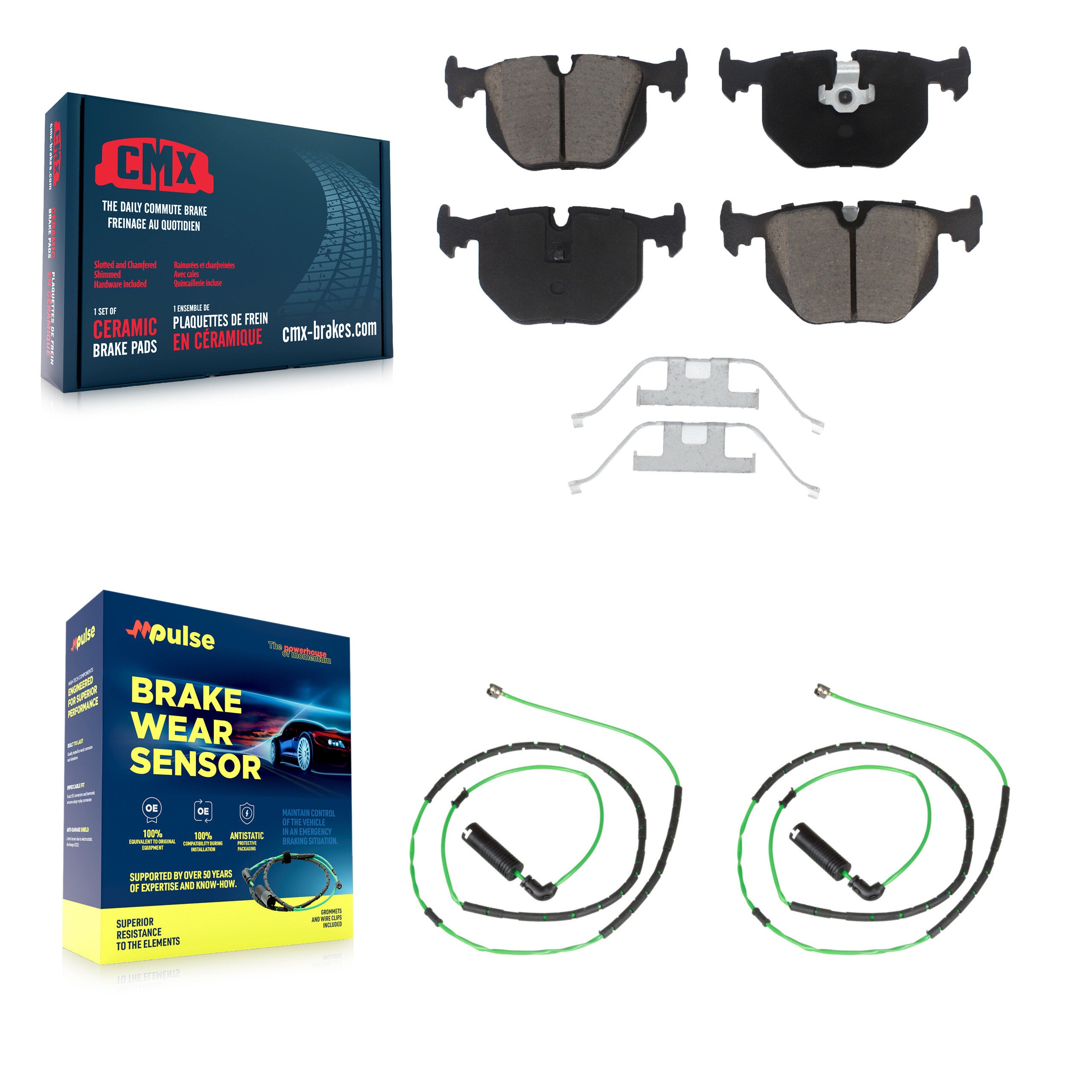 CMX KCW-100903 Disc Brake Pad for 2006-2008 BMW Z4 - Rear product image