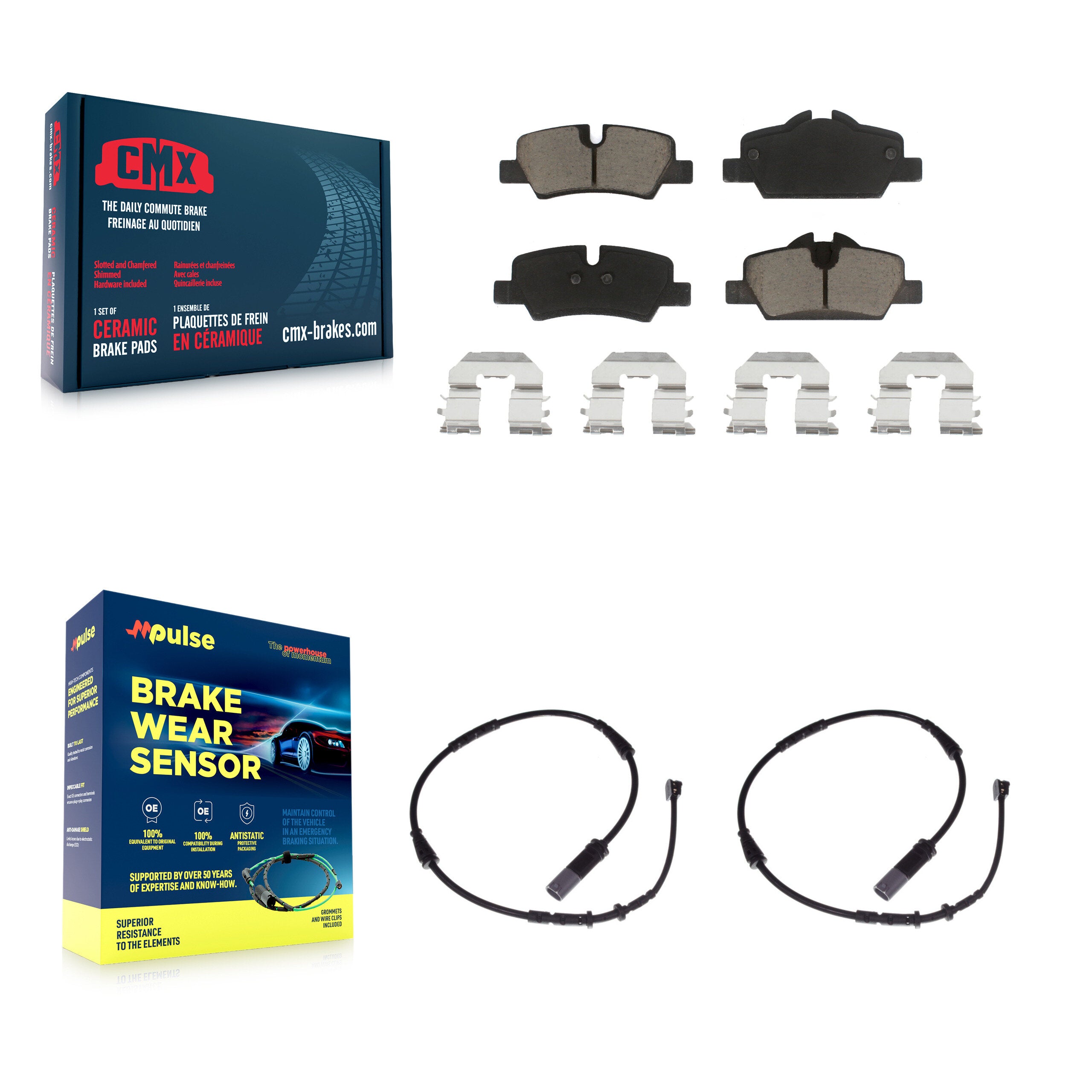 CMX KCW-100905 Disc Brake Pad for 2015-2022 Mini Cooper - Rear product image