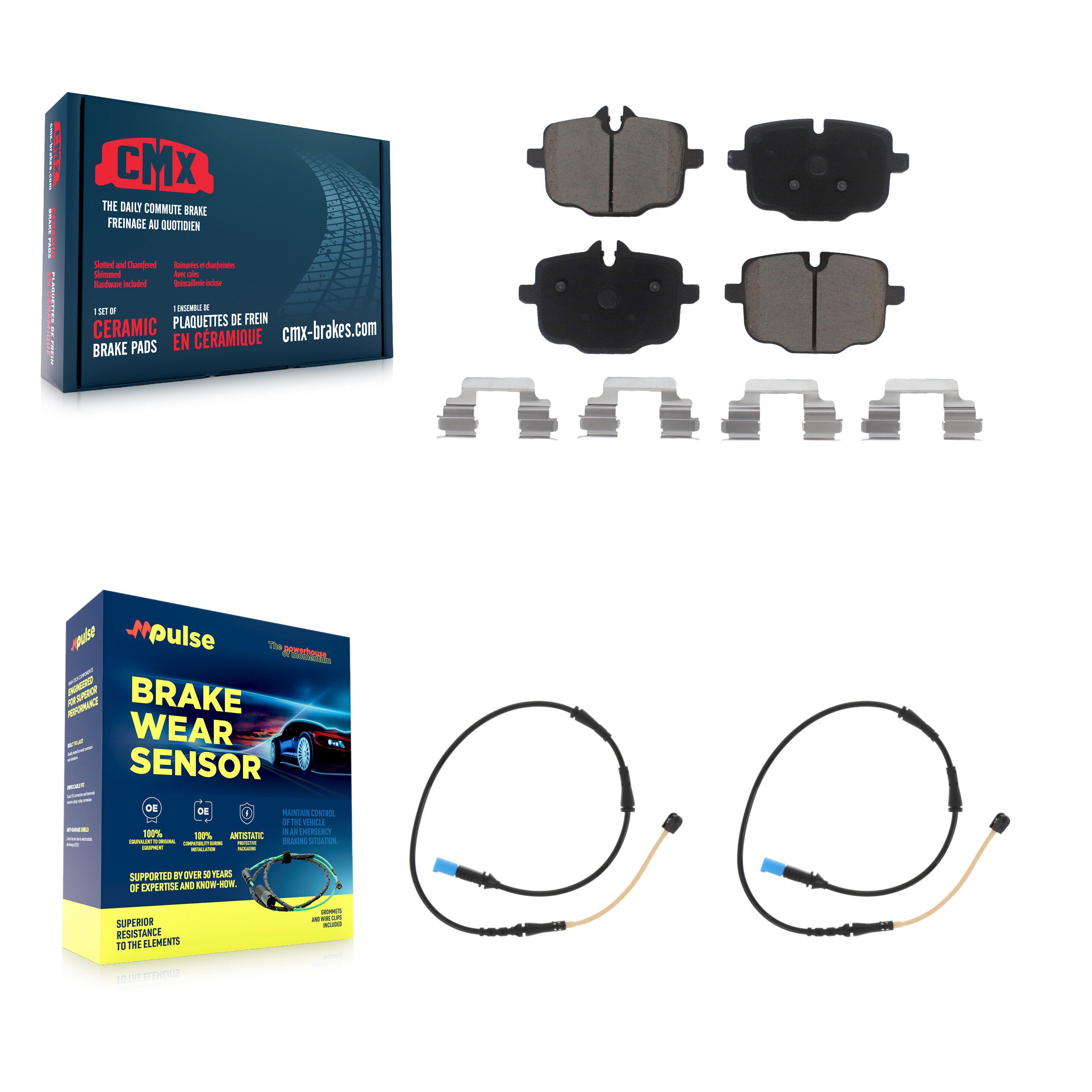 CMX KCW-100913 Disc Brake Pad for 2019-2024 BMW X4 - Rear product image