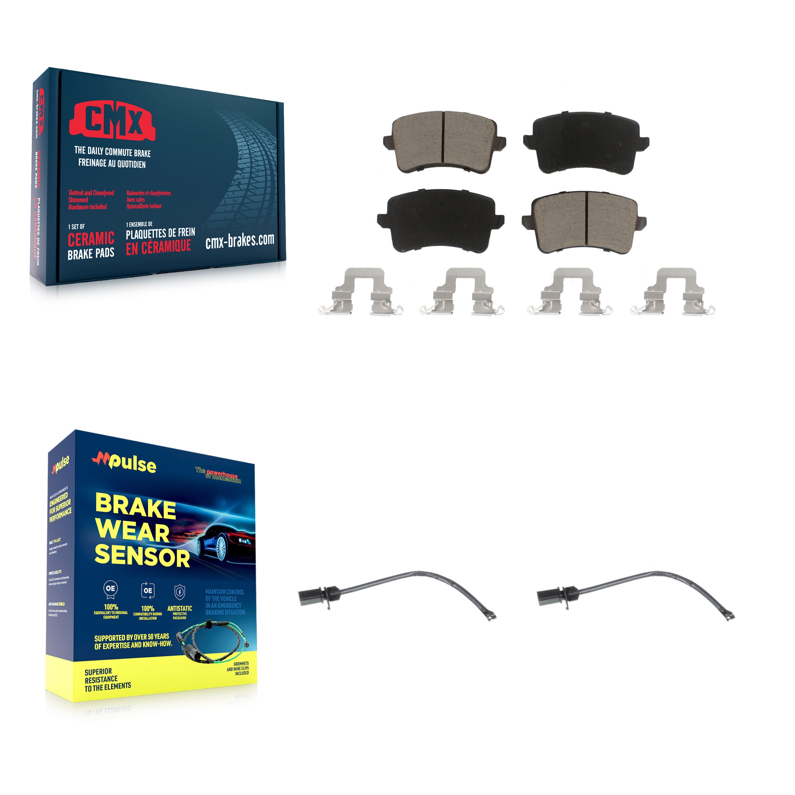 CMX KCW-100924 Disc Brake Pad for 2015 Audi Q5 - Rear product image