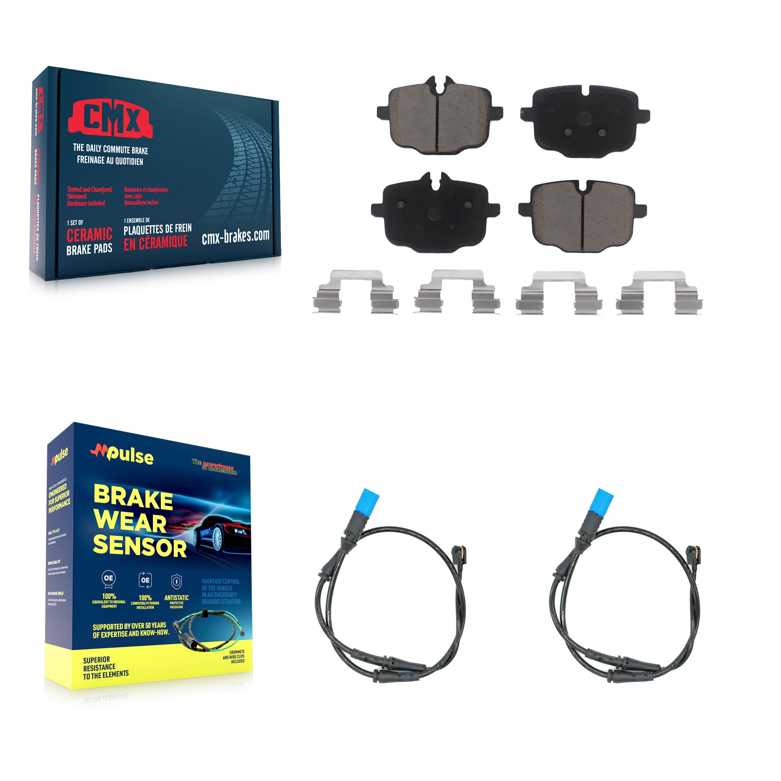 CMX KCW-100926 Disc Brake Pad for 2018-2024 BMW X3 - Rear product image