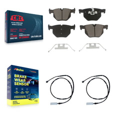 CMX KCW-100931 Disc Brake Pad for 2011-2013 BMW 335i, BMW 335d, BMW 335is - Rear product image