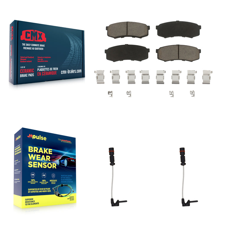 CMX KCW-100944 Disc Brake Pad for 2000 Mercedes-Benz C43 AMG - Rear product image