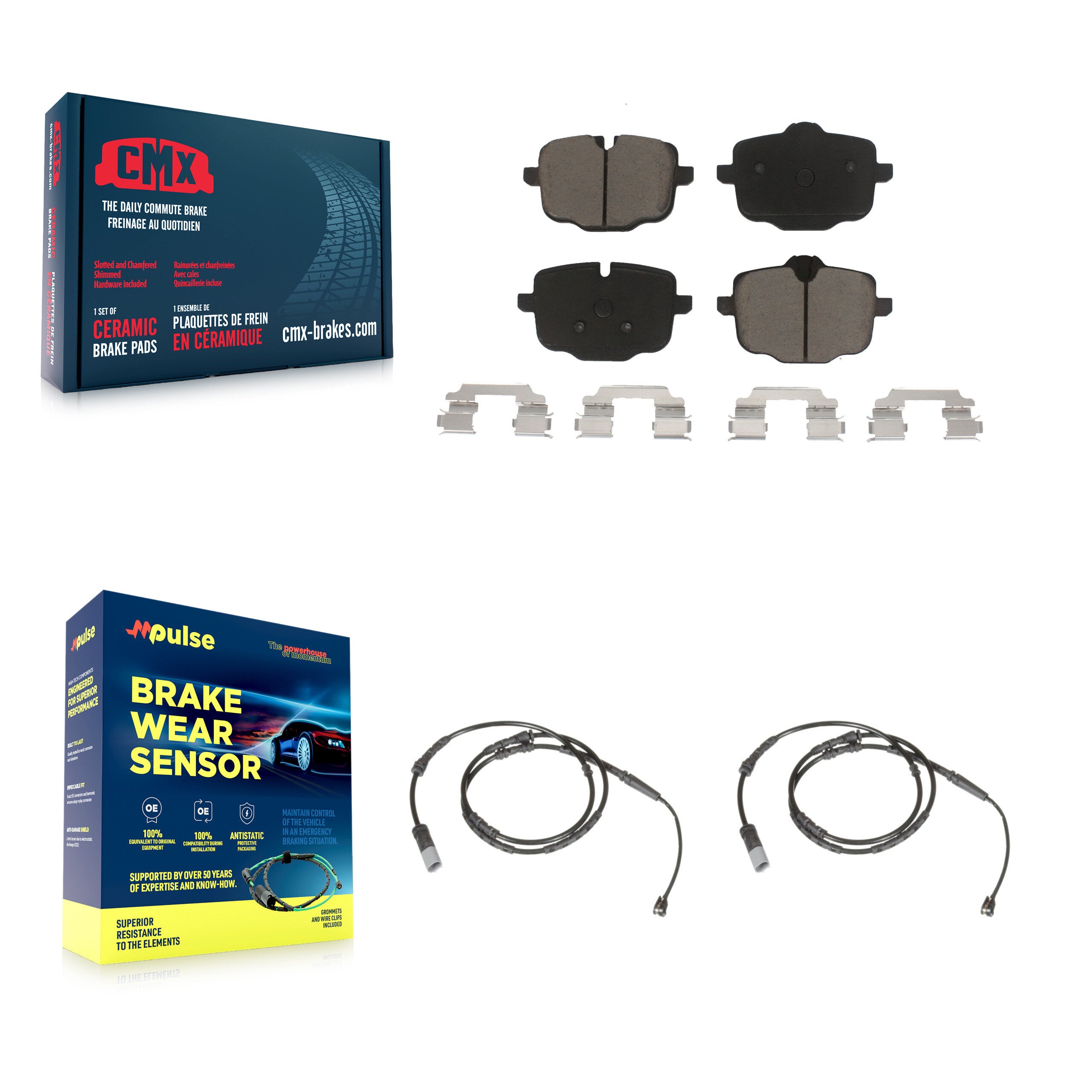 CMX KCW-100947 Disc Brake Pad for 2012 BMW X3 - Rear product image