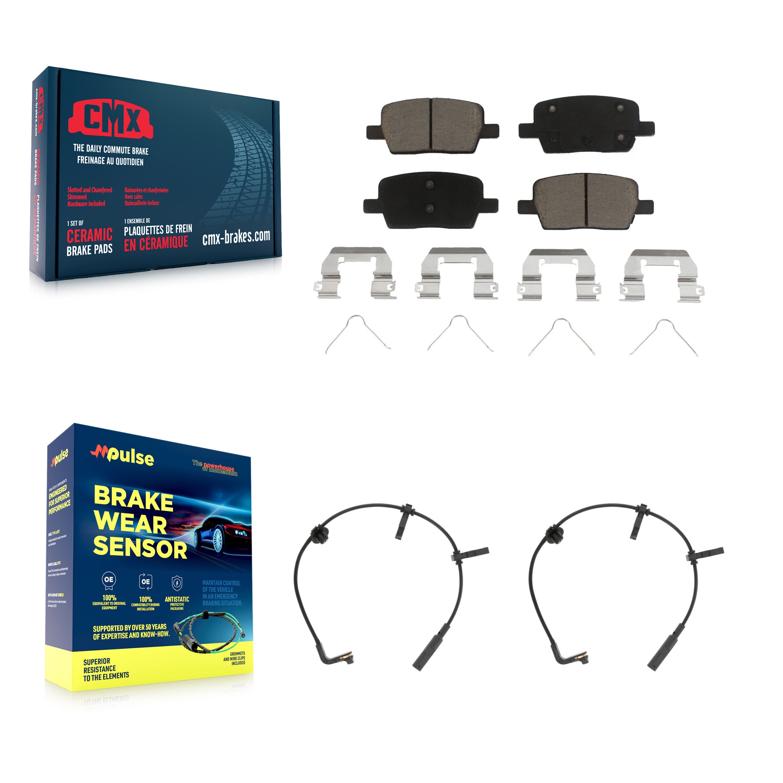 CMX KCW-100950 Disc Brake Pad for 2020 Cadillac CT6 - Rear product image