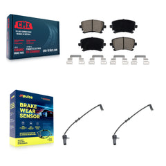 CMX KCW-100993 Disc Brake Pad for 2010 Audi A8 Quattro - Rear product image