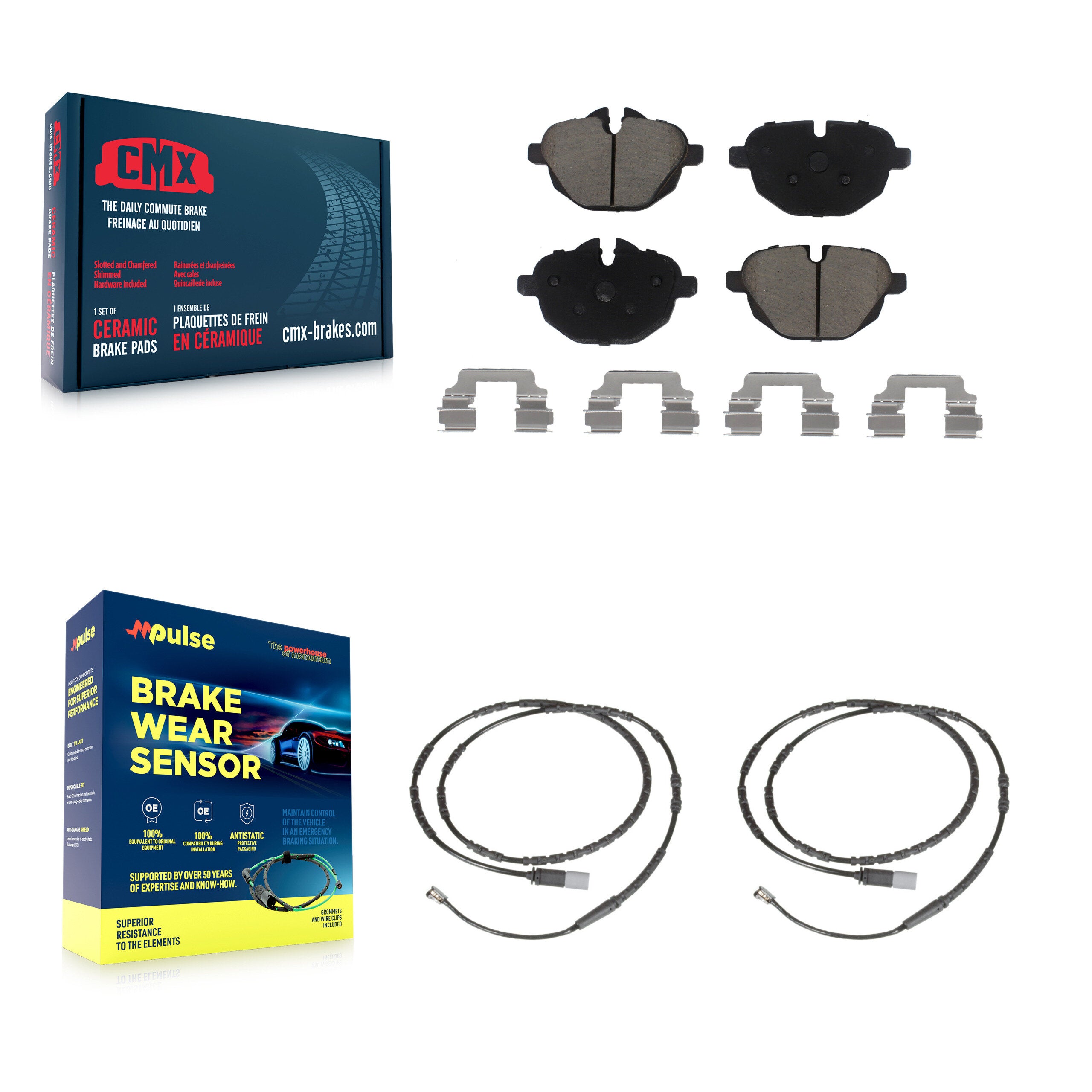 CMX KCW-101003 Disc Brake Pad for 2011-2016 BMW Z4 - Rear product image