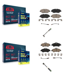 CMX KCW-101011 Disc Brake Pad for 2007-2009 Freightliner Sprinter 2500 - Front and Rear product image