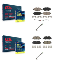CMX KCW-101020 Disc Brake Pad for 2016-2021 Mercedes-Benz Metris - Front and Rear product image