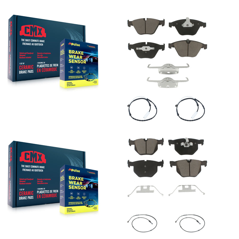 CMX KCW-101021 Disc Brake Pad for 2011-2013 BMW 335i xDrive - Front and Rear product image