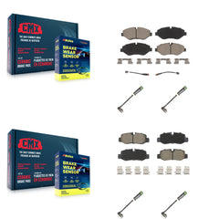 CMX KCW-101031 Disc Brake Pad for 2016-2021 Mercedes-Benz Metris - Front and Rear product image