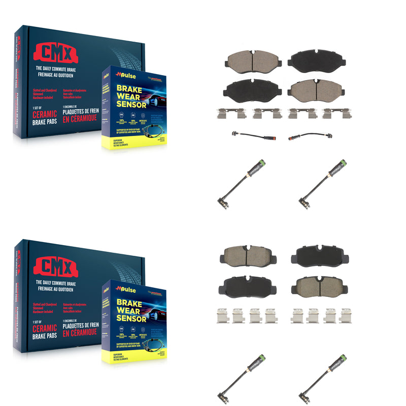 CMX KCW-101031 Disc Brake Pad for 2016-2021 Mercedes-Benz Metris - Front and Rear product image