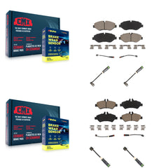CMX KCW-101032 Disc Brake Pad for 2007-2009 Freightliner Sprinter 2500 - Front and Rear product image