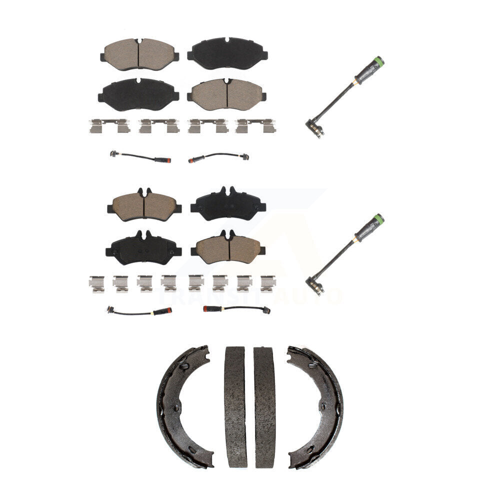 CMX KCW-101035 Disc Brake Pad for 2010-2018 Freightliner Sprinter 2500 - Front and Rear product image