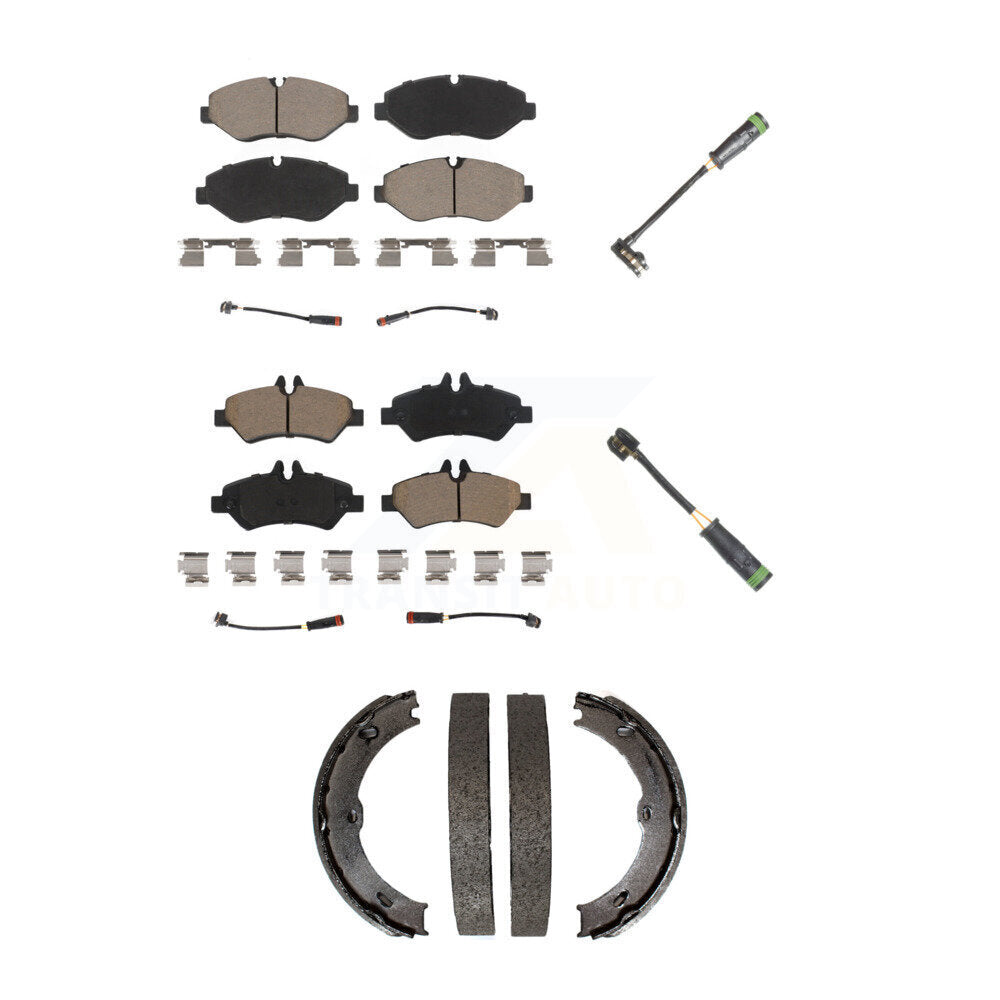 CMX KCW-101036 Disc Brake Pad for 2007-2009 Freightliner Sprinter 2500 - Front and Rear product image