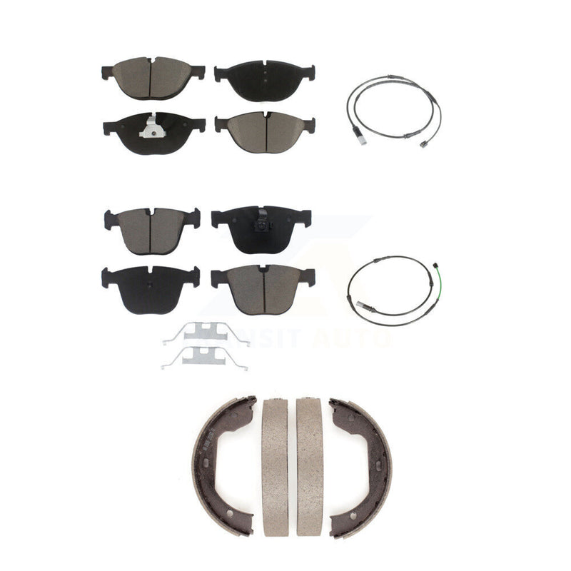 CMX KCW-101043 Disc Brake Pad for 2013-2016 BMW 535i GT, BMW 535i GT xDrive, BMW 550i GT xDrive - Front and Rear product image