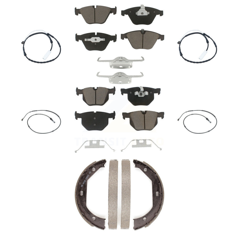 CMX KCW-101046 Disc Brake Pad for 2011-2013 BMW 335i xDrive - Front and Rear product image