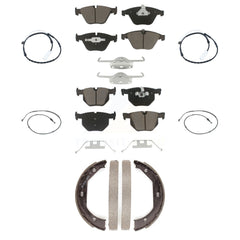 CMX KCW-101046 Disc Brake Pad for 2011-2013 BMW 335i xDrive - Front and Rear product image