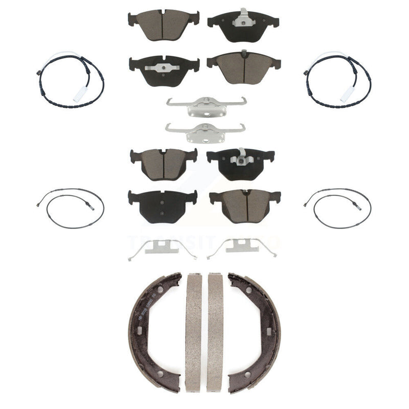 CMX KCW-101046 Disc Brake Pad for 2011-2013 BMW 335i xDrive - Front and Rear product image