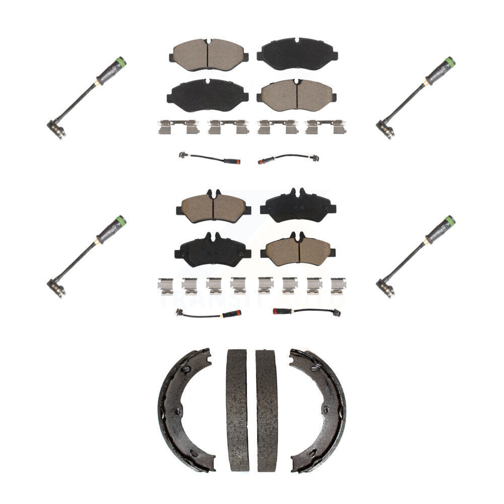 CMX KCW-101047 Disc Brake Pad for 2010-2018 Freightliner Sprinter 2500 - Front and Rear product image