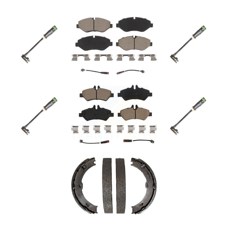 CMX KCW-101047 Disc Brake Pad for 2010-2018 Freightliner Sprinter 2500 - Front and Rear product image