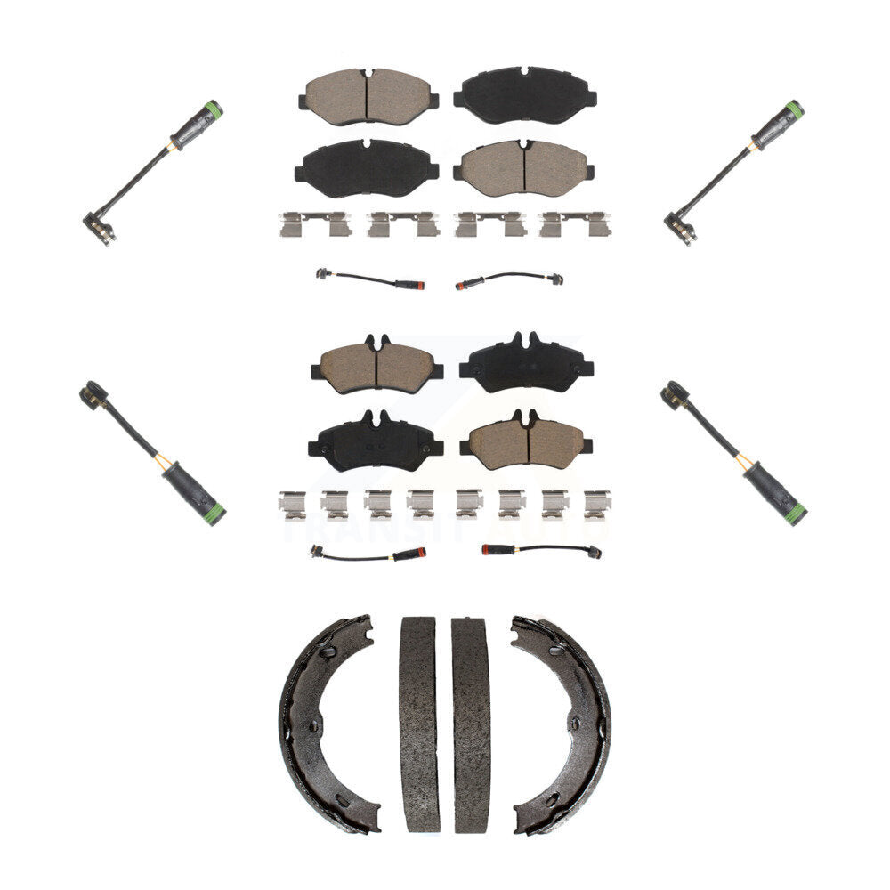 CMX KCW-101048 Disc Brake Pad for 2007-2009 Freightliner Sprinter 2500 - Front and Rear product image