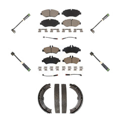 CMX KCW-101048 Disc Brake Pad for 2007-2009 Freightliner Sprinter 2500 - Front and Rear product image