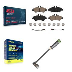 CMX KCW-101058 Disc Brake Pad for 2010-2018 Freightliner Sprinter 3500, Freightliner Sprinter 2500 - Rear product image