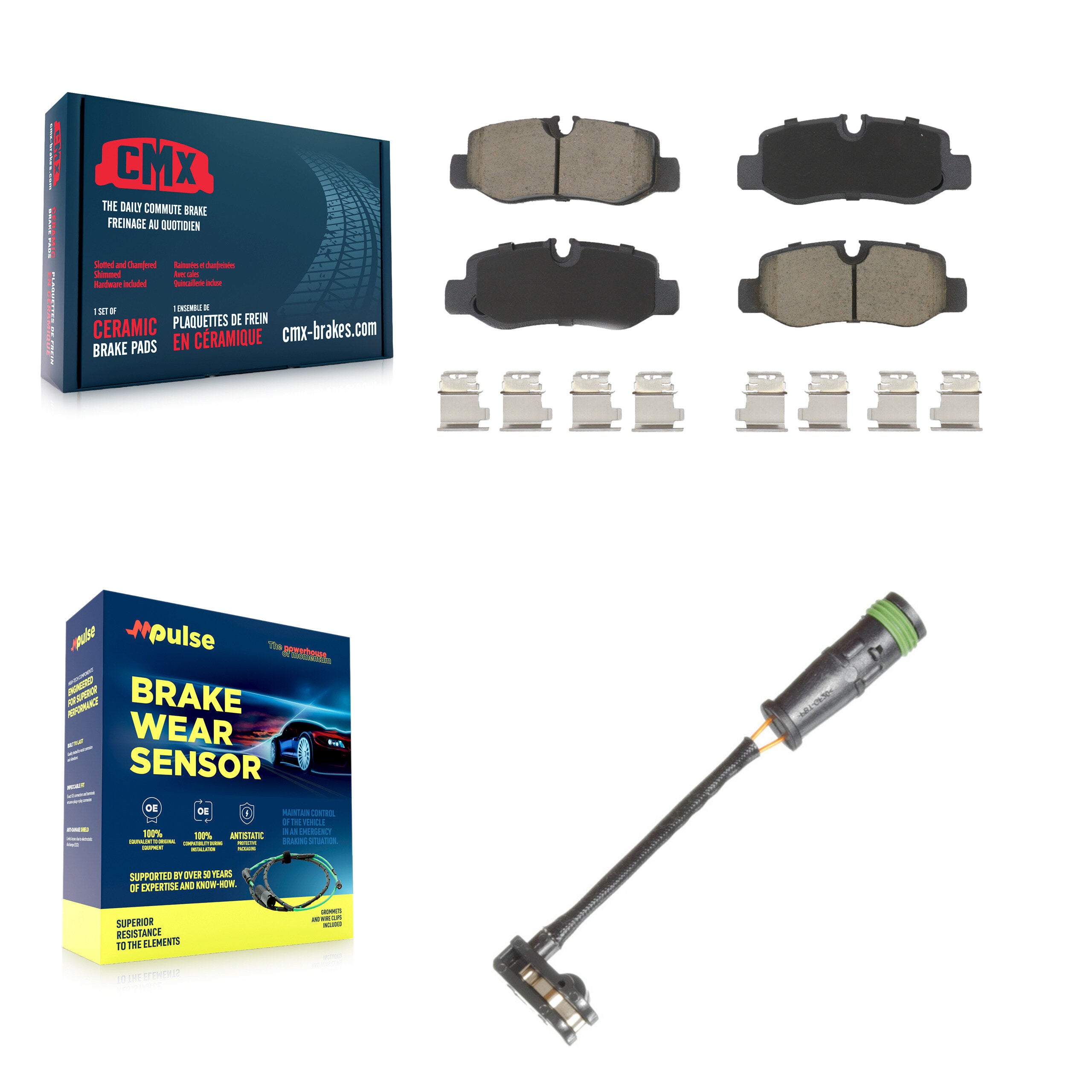CMX KCW-101060 Disc Brake Pad for 2016-2021 Mercedes-Benz Metris - Rear product image