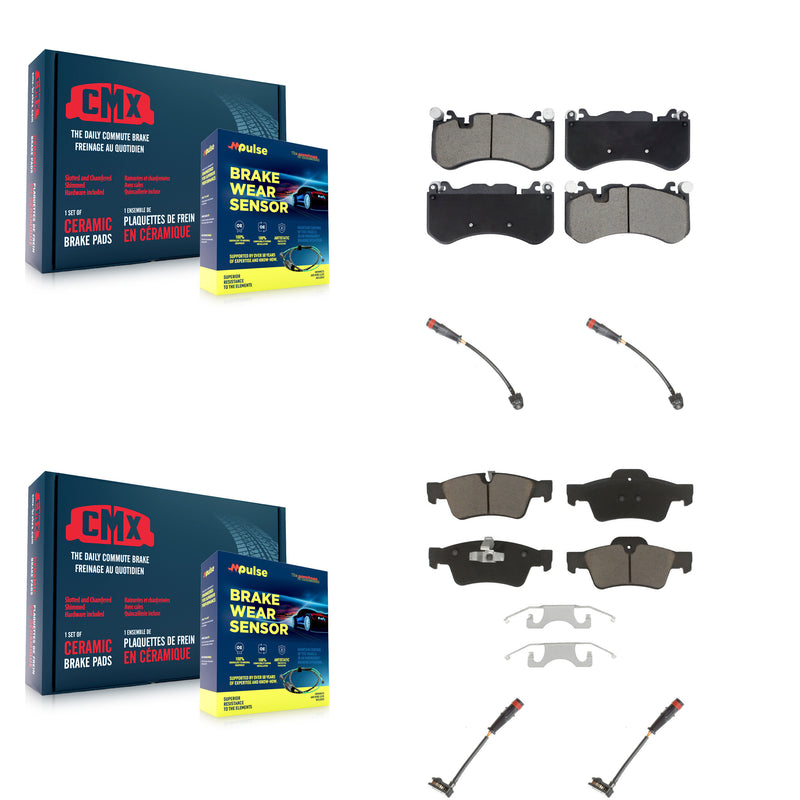 CMX KCW-101078 Disc Brake Pad for 2013-2018 Mercedes-Benz G63 AMG, Mercedes-Benz G65 AMG - Front and Rear product image