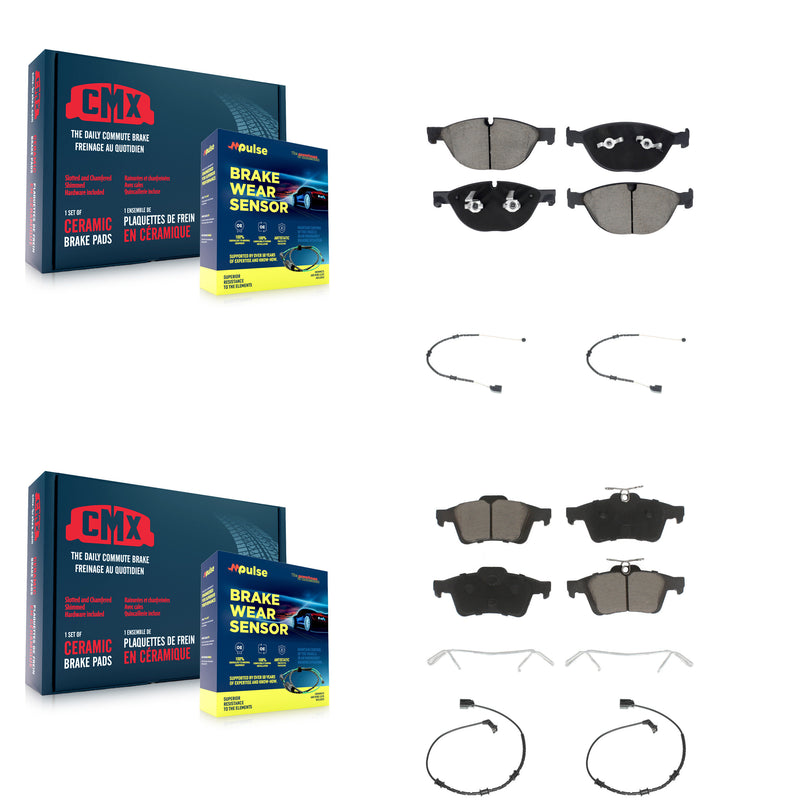 CMX KCW-101092 Disc Brake Pad for 2014 Jaguar XJ - Front and Rear product image
