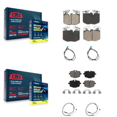 CMX KCW-101113 Disc Brake Pad for 2019-2022 BMW X4 - Front and Rear product image