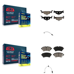 CMX KCW-101143 Disc Brake Pad for 2019-2020 Audi A6 Quattro - Front and Rear product image
