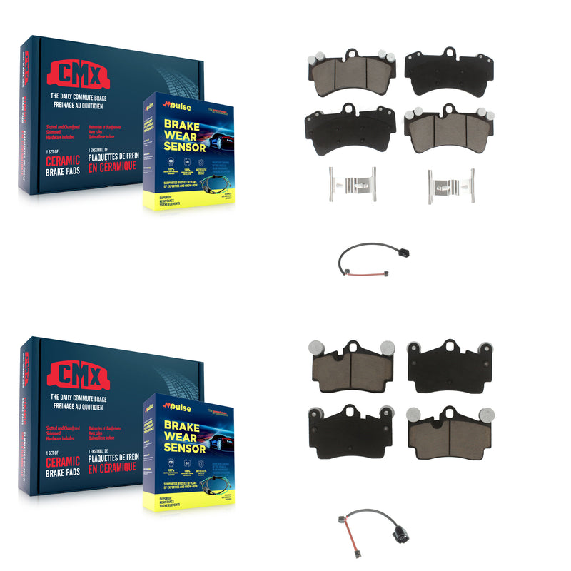 CMX KCW-101157 Disc Brake Pad for 2007-2015 Audi Q7, Porsche Cayenne - Front and Rear product image