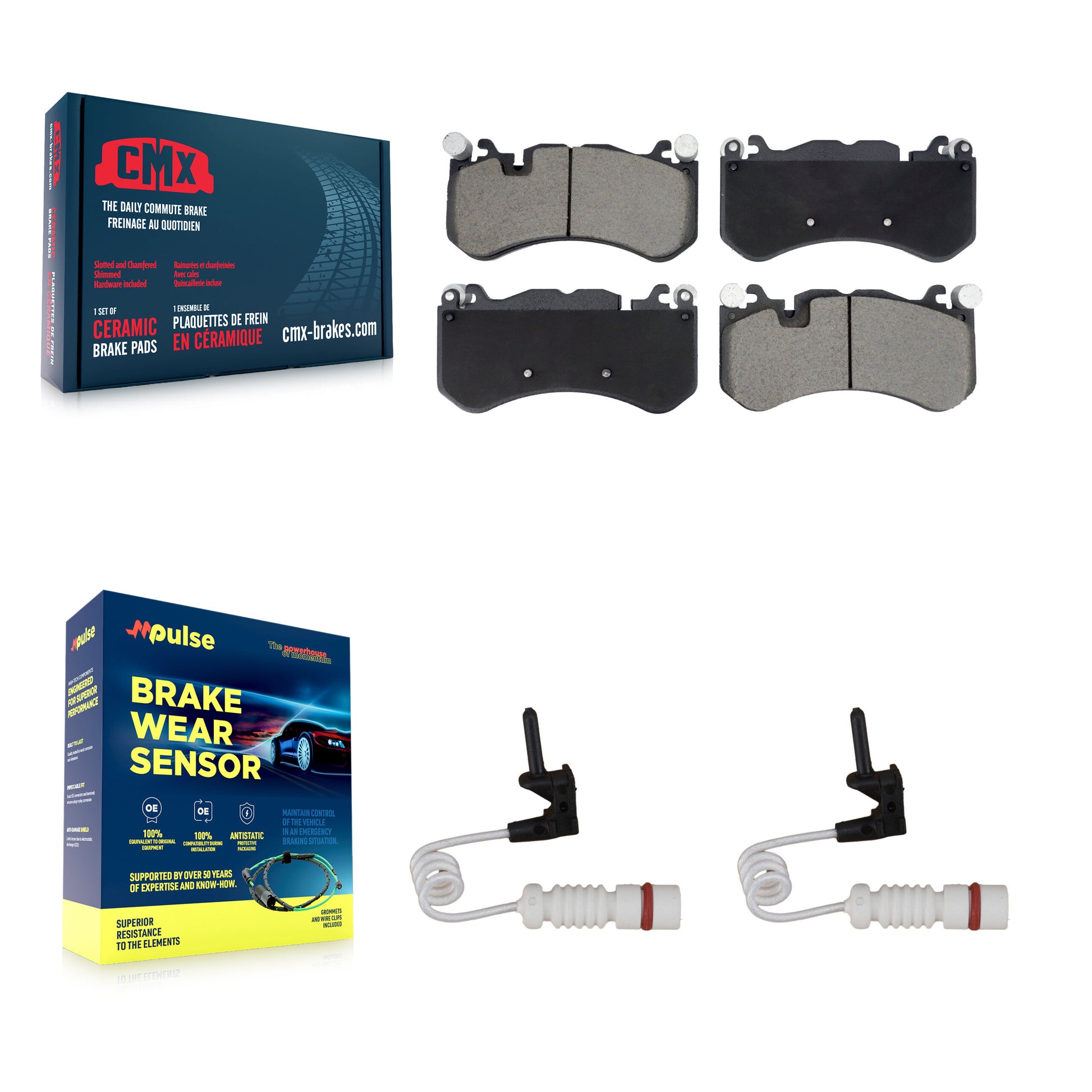 CMX KCW-101166 Disc Brake Pad for 2014 Mercedes-Benz G63 AMG - Front product image