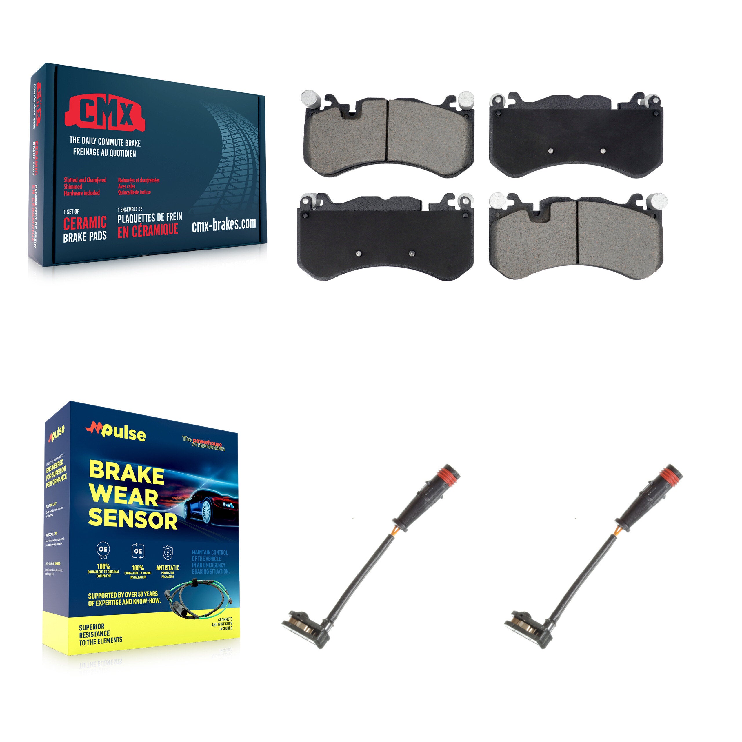 CMX KCW-101167 Disc Brake Pad for 2014 Mercedes-Benz G63 AMG - Front product image