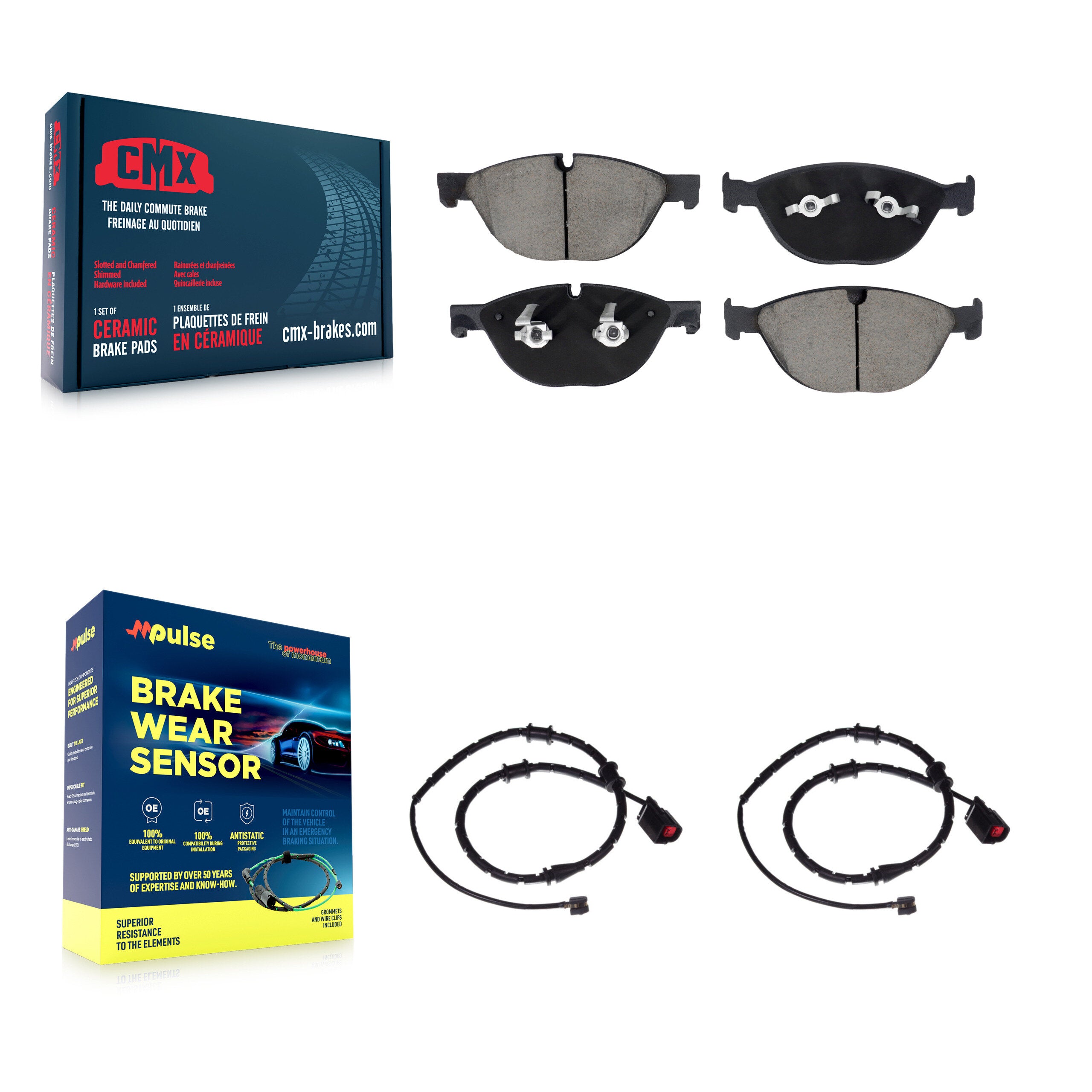 CMX KCW-101174 Disc Brake Pad for 2019 Jaguar XJ - Front product image