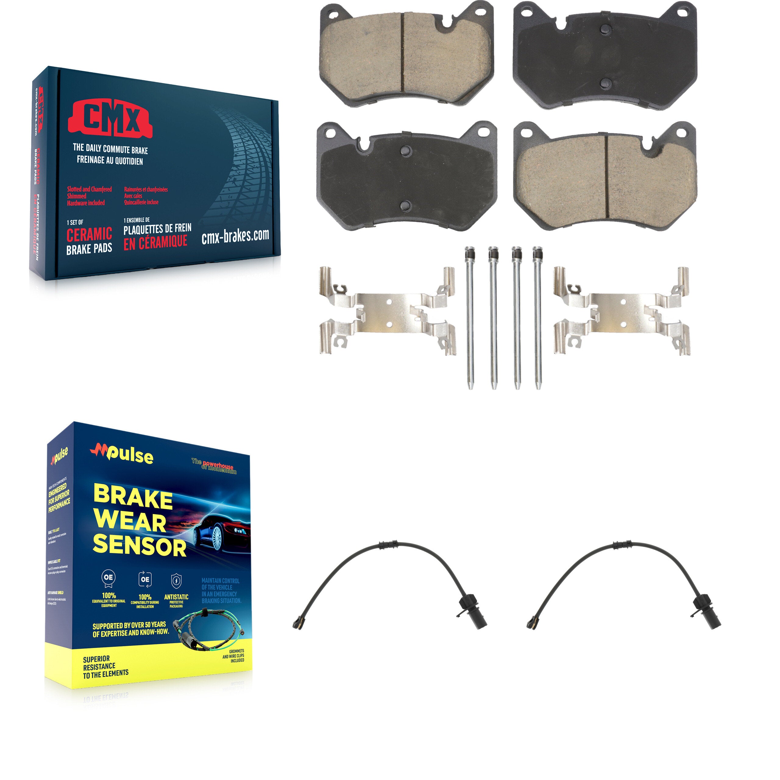 CMX KCW-101181 Disc Brake Pad for 2020-2021 Audi Q5 - Front product image