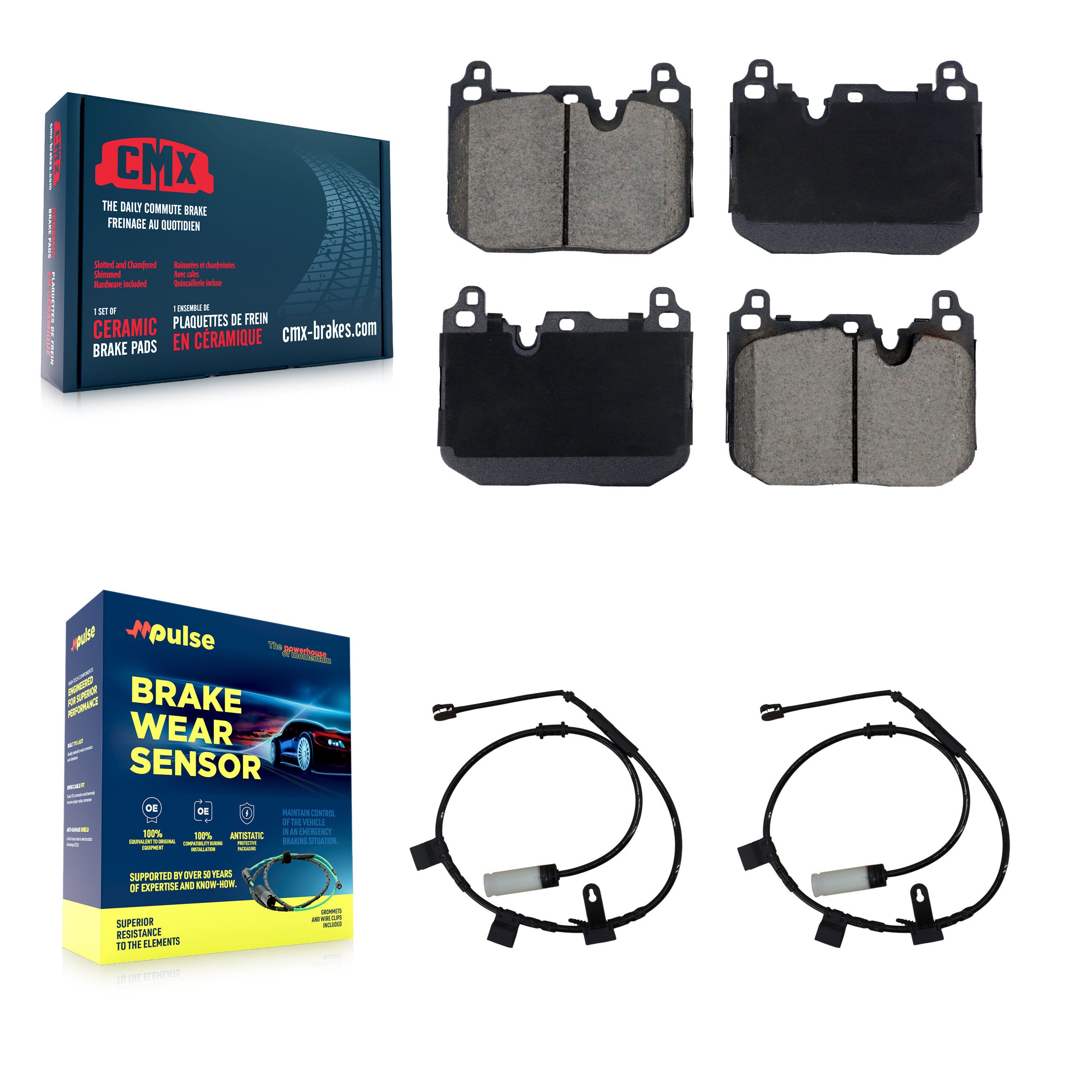 CMX KCW-101189 Disc Brake Pad for 2015 Mini Cooper - Front product image