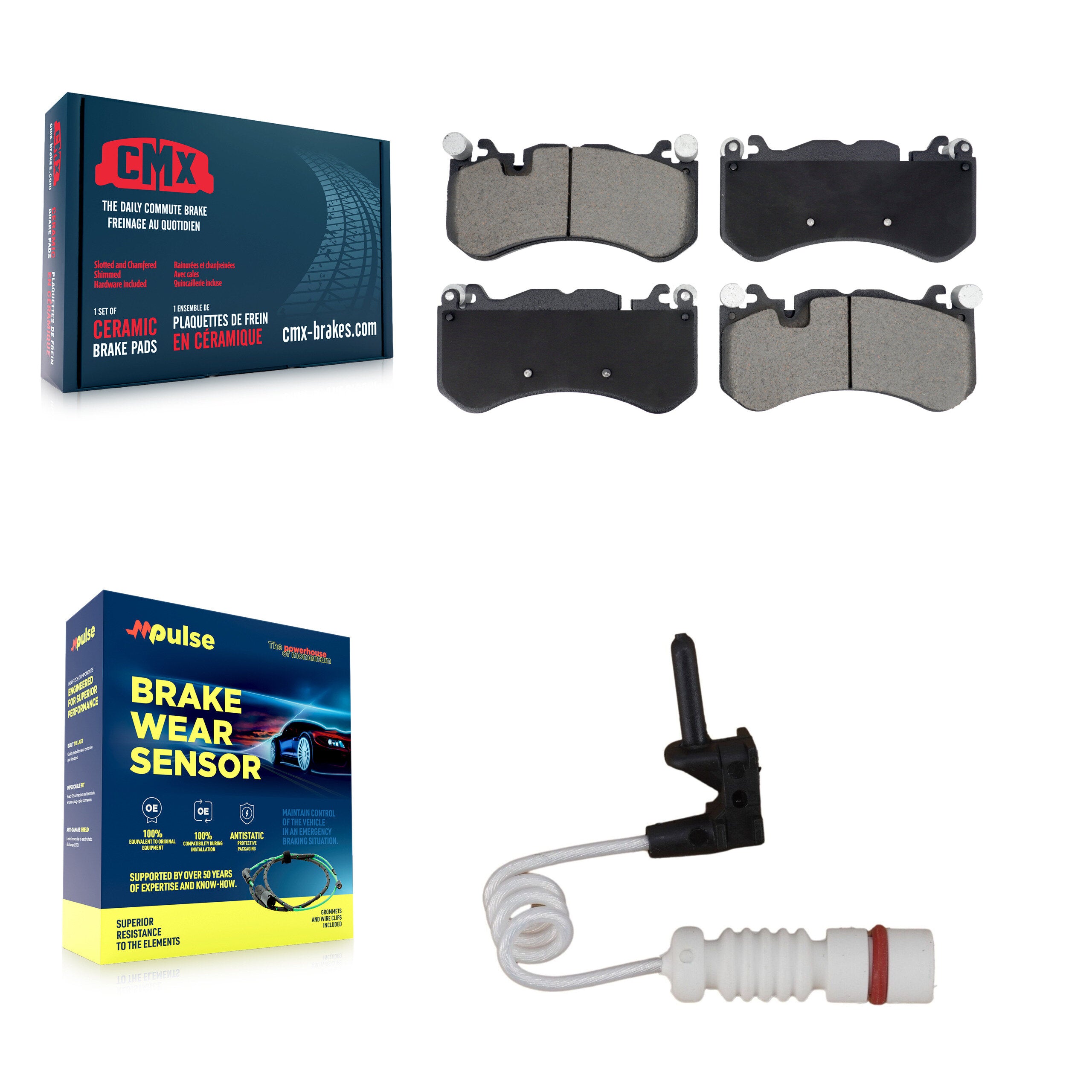 CMX KCW-101204 Disc Brake Pad for 2014 Mercedes-Benz G63 AMG - Front product image