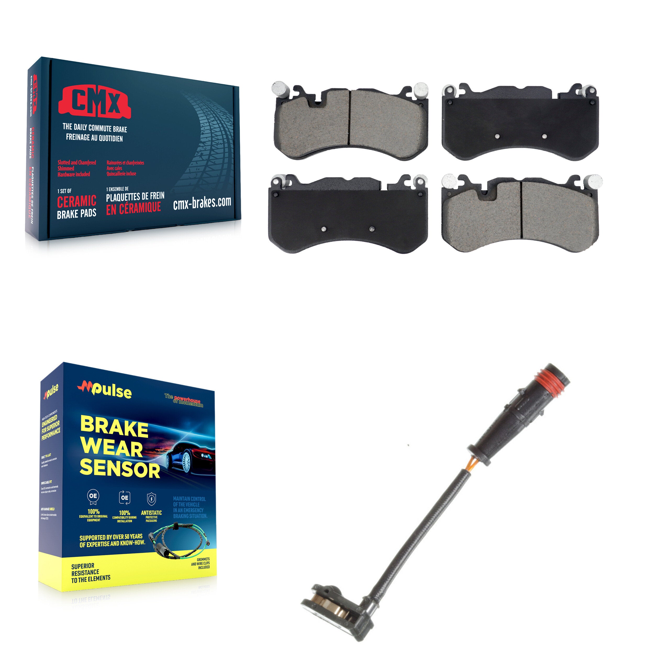CMX KCW-101205 Disc Brake Pad for 2014 Mercedes-Benz G63 AMG - Front product image