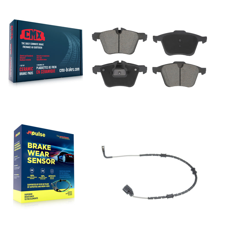 CMX KCW-101207 Disc Brake Pad for 2010-2012 Jaguar XF, Jaguar XJ - Front product image