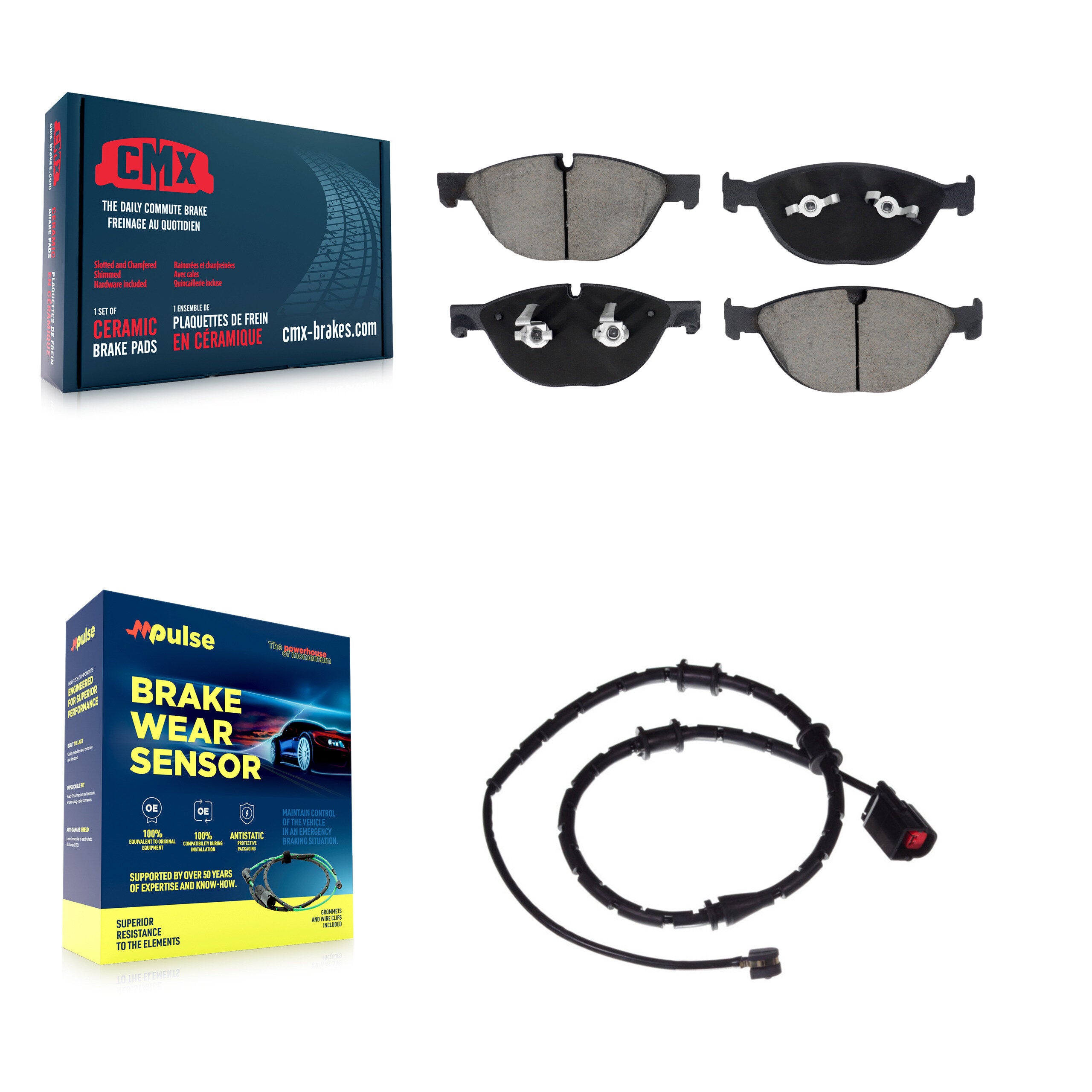 CMX KCW-101212 Disc Brake Pad for 2019 Jaguar XJ - Front product image
